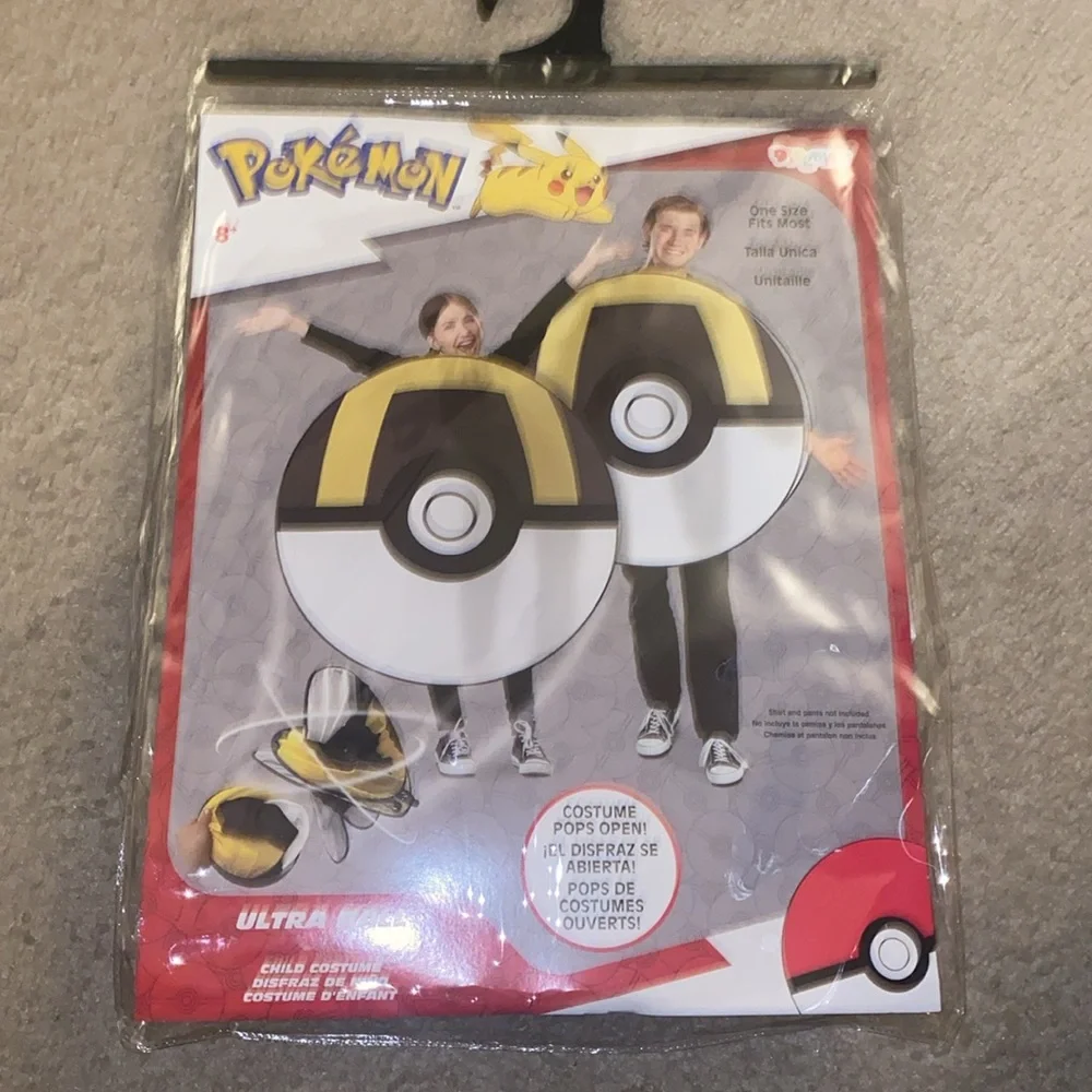 Pokemon Ultra Ball Pop-Out Costume